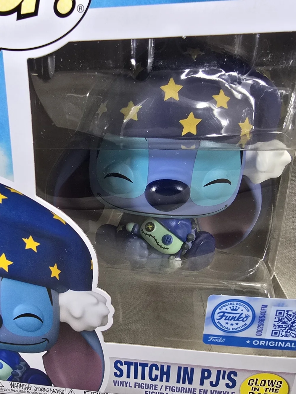 Funko Pop! Vinyl: Stitch PJ's Exclusive Funko Pop # 1747 (Nib) With Protector - Picture 4 of 8